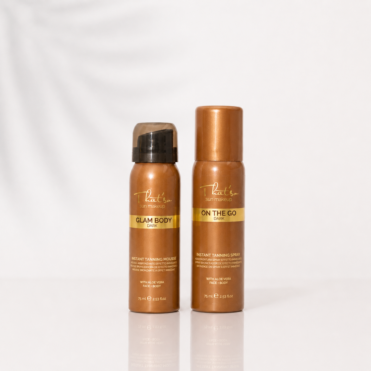 Ensemble THAT'SO TANNING BOX, 2 x 75 ml