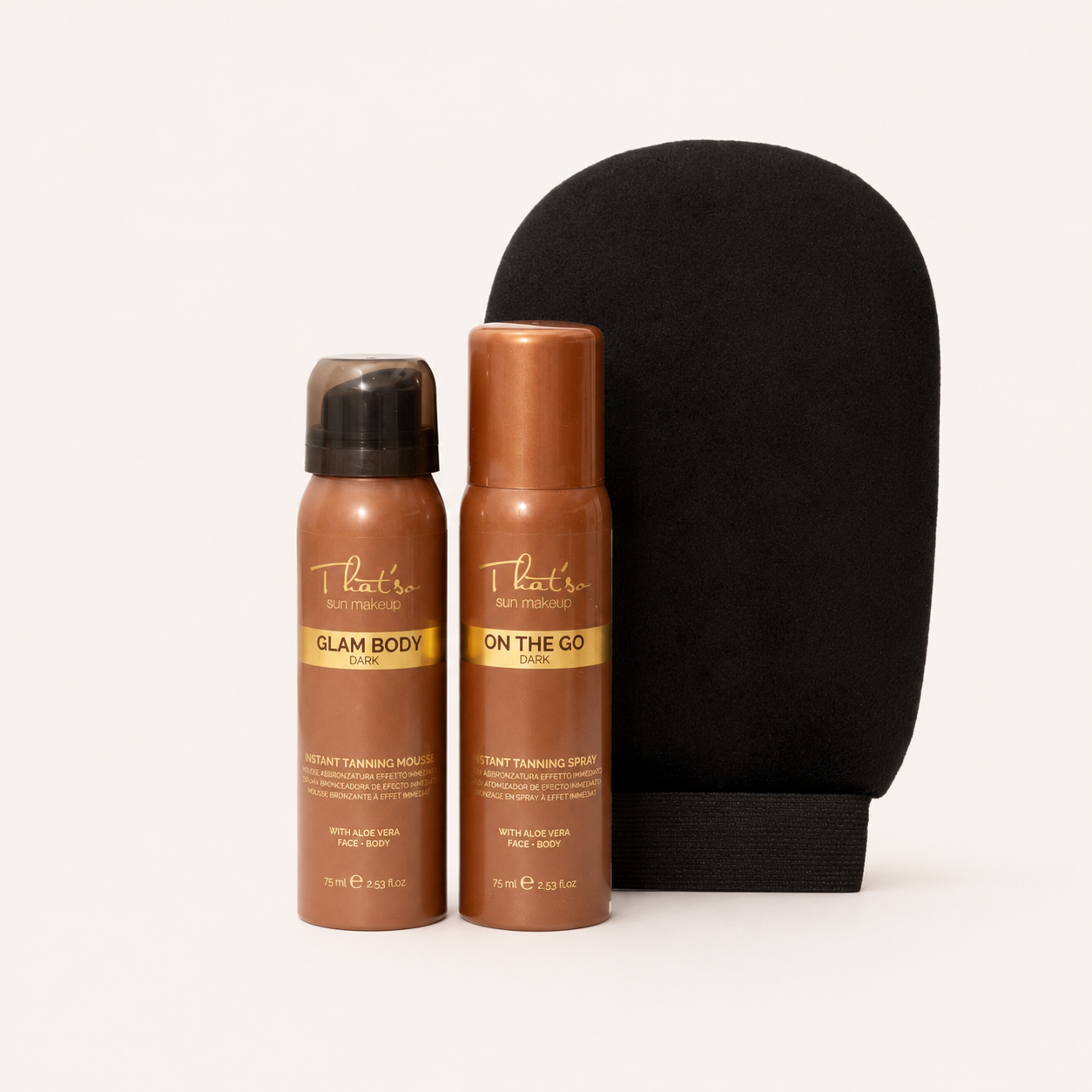 Ensemble THAT'SO TANNING BOX, 2 x 75 ml