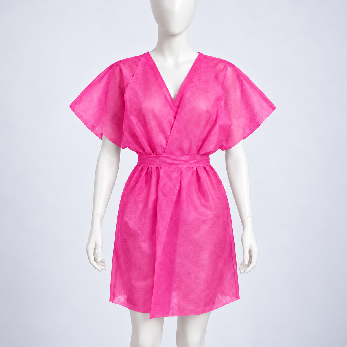 PW Nonwoven Kimono, 5-pack, pink