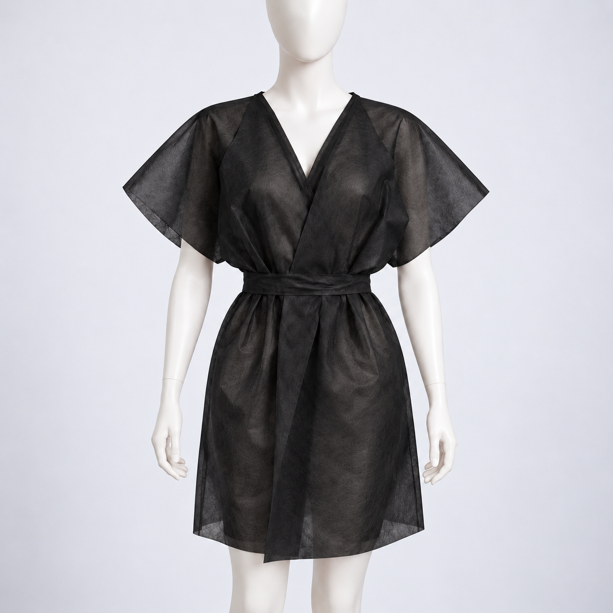 PW Kimono en non-tissé, lot de 5, noir