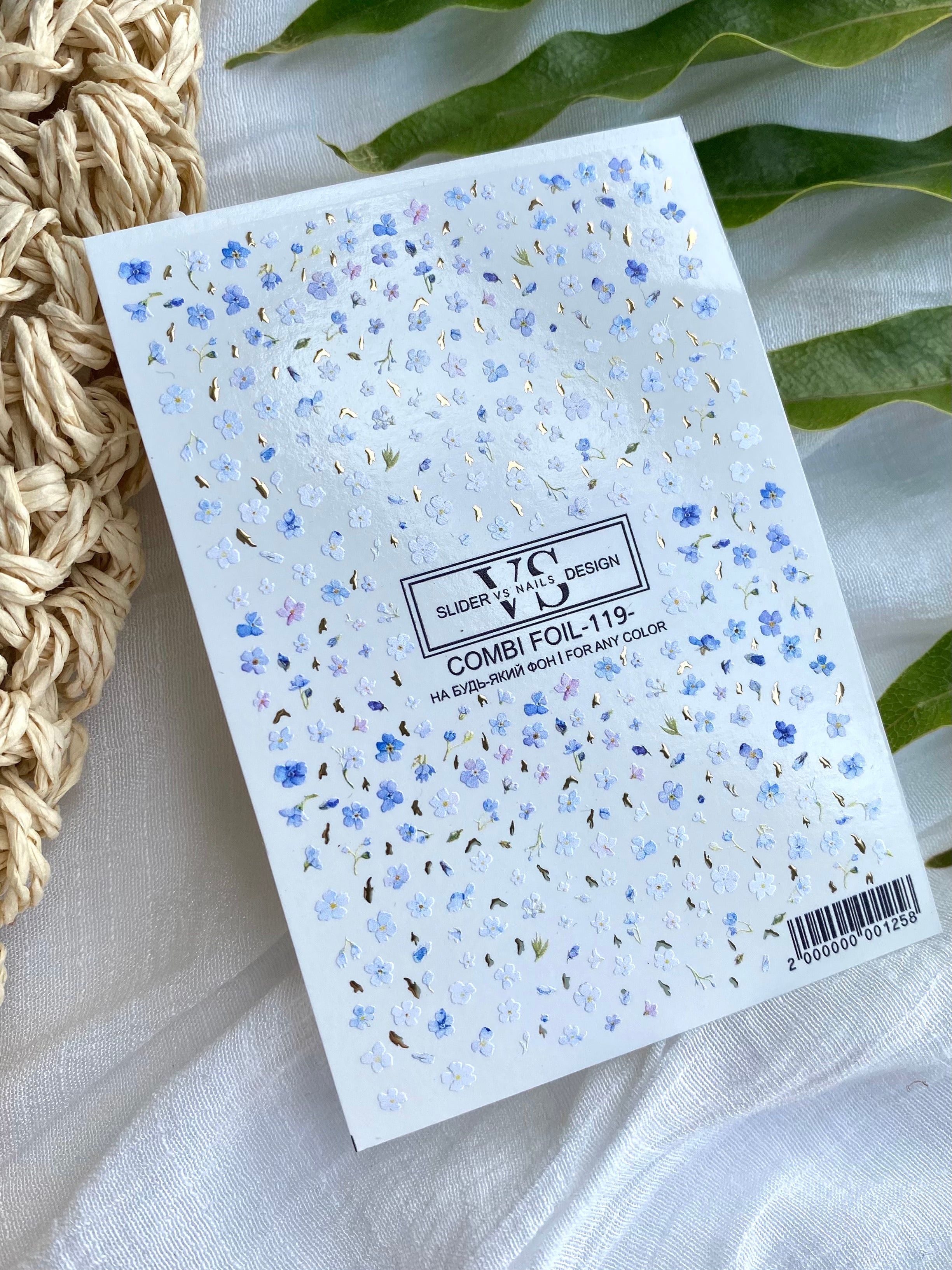 VS NAILS Sliders Combi Foil n° 119