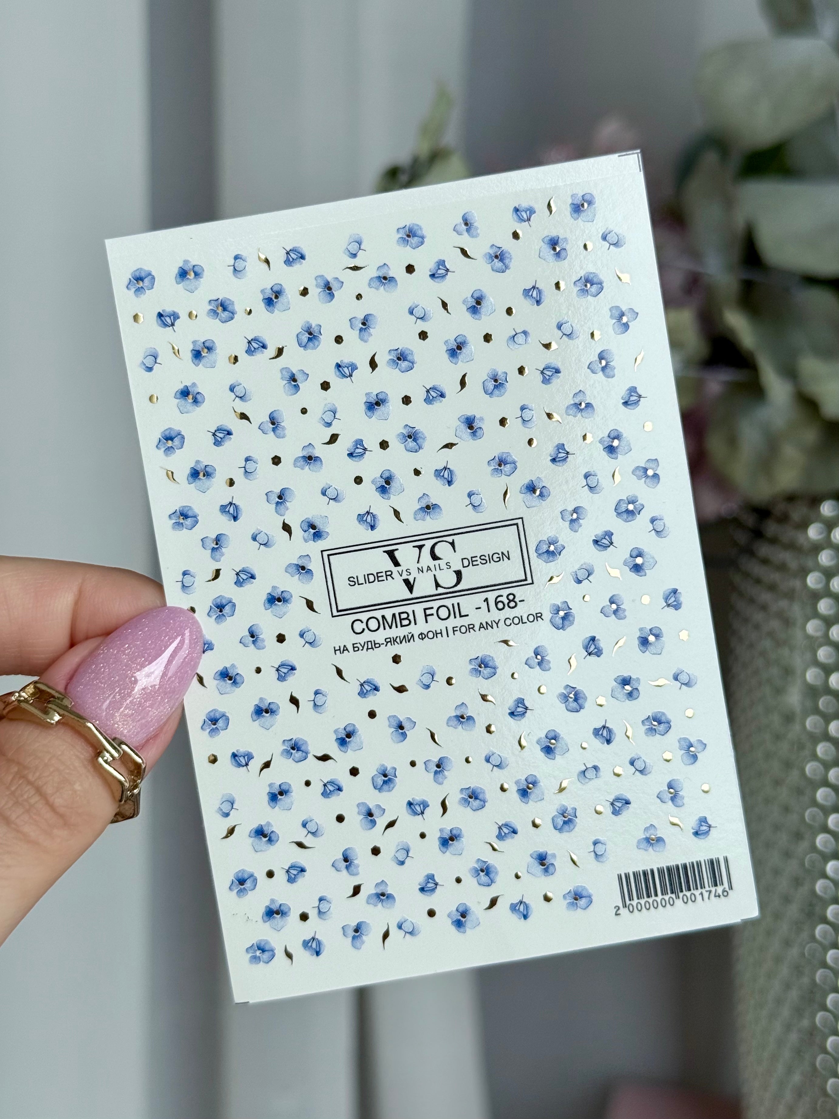 VS NAILS Sliders Combi Foil n° 168