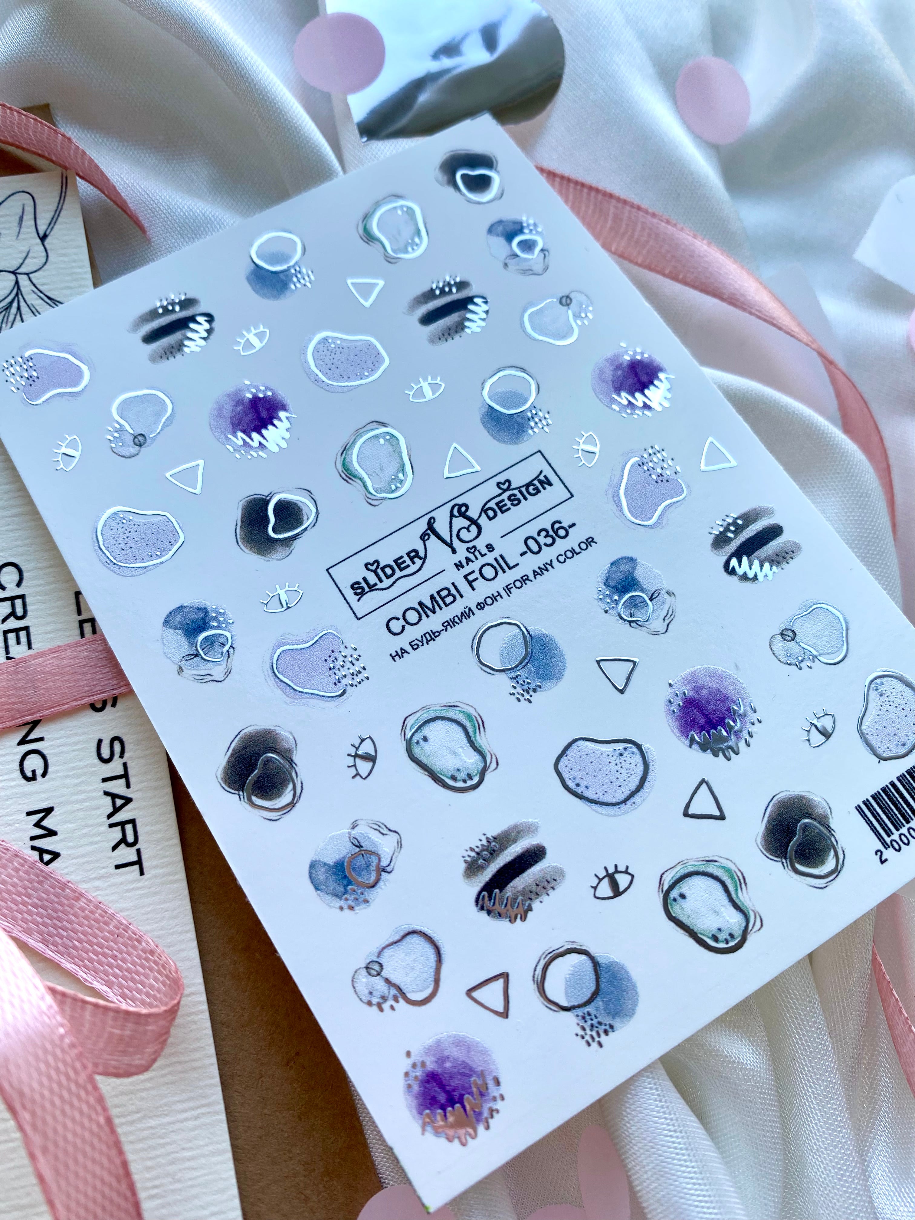 VS NAILS Sliders Combi Foil n° 36