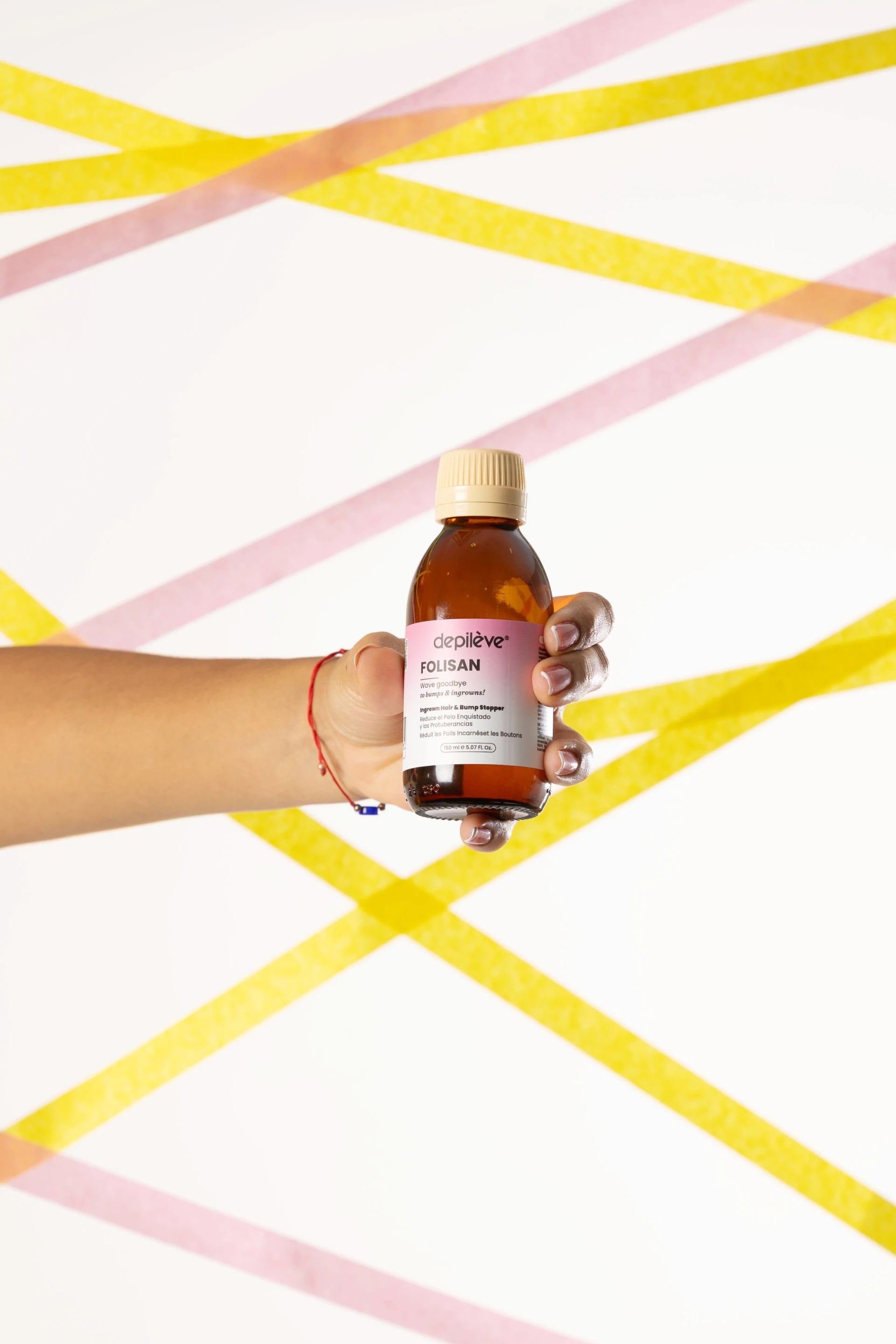Depileve FOLISAN, produit contre les poils incarnés et les inflammations, 150 ml