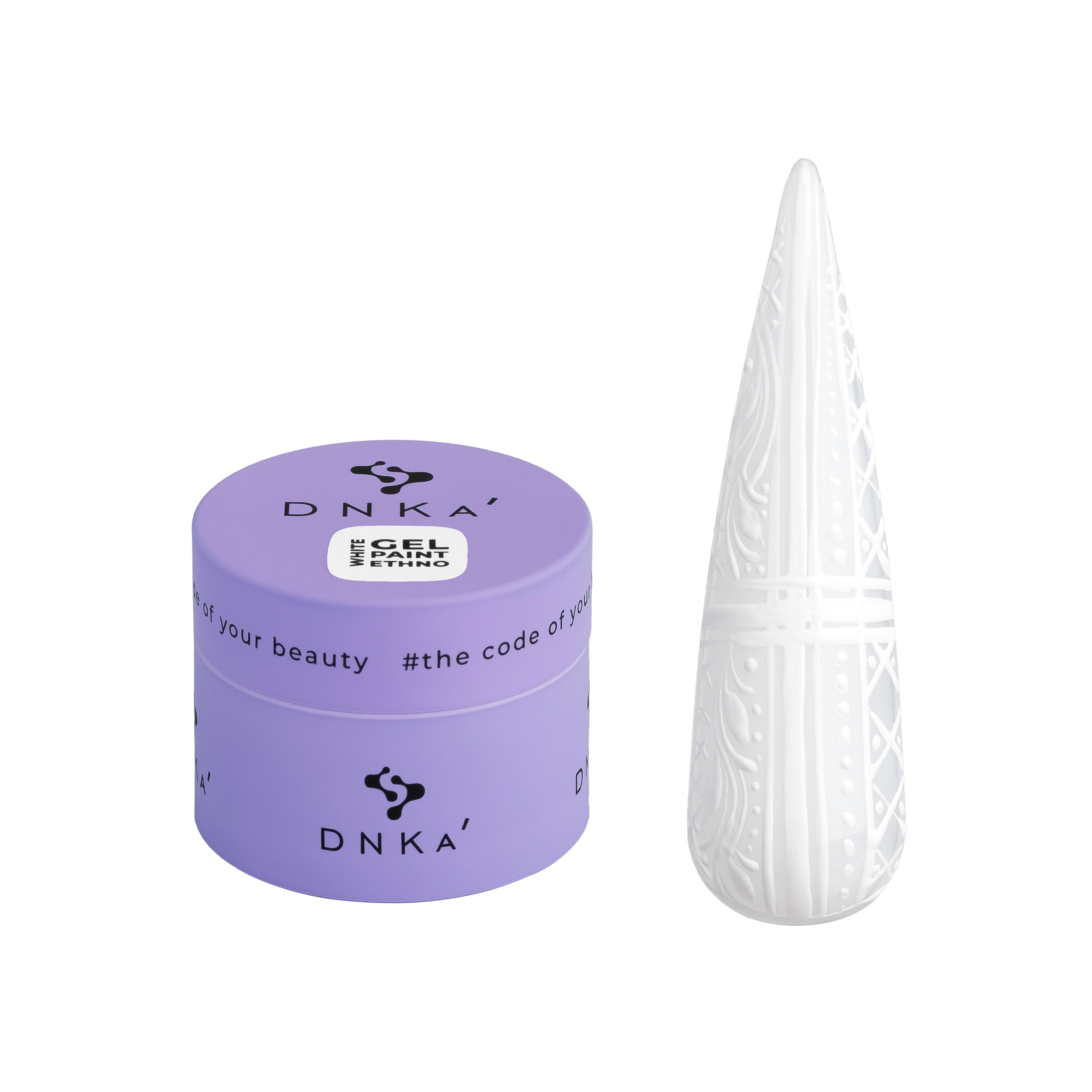 DNKa' Gel coloré Ethno Blanc 5 ml