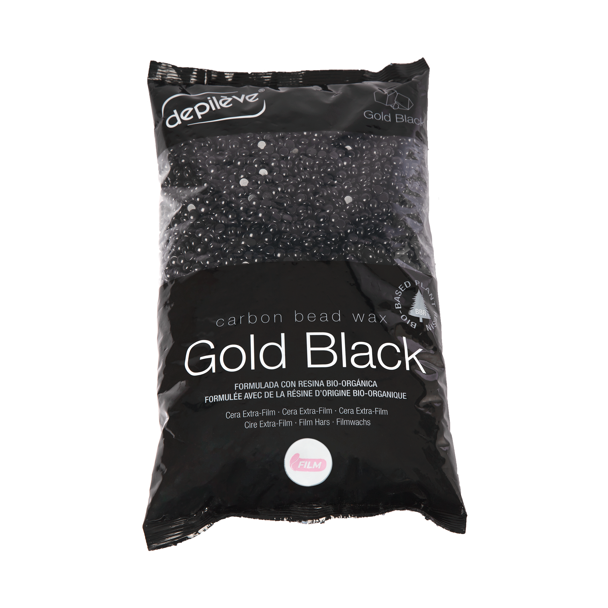 Depileve GOLD BLACK CARBON Cire en granulés 1 kg