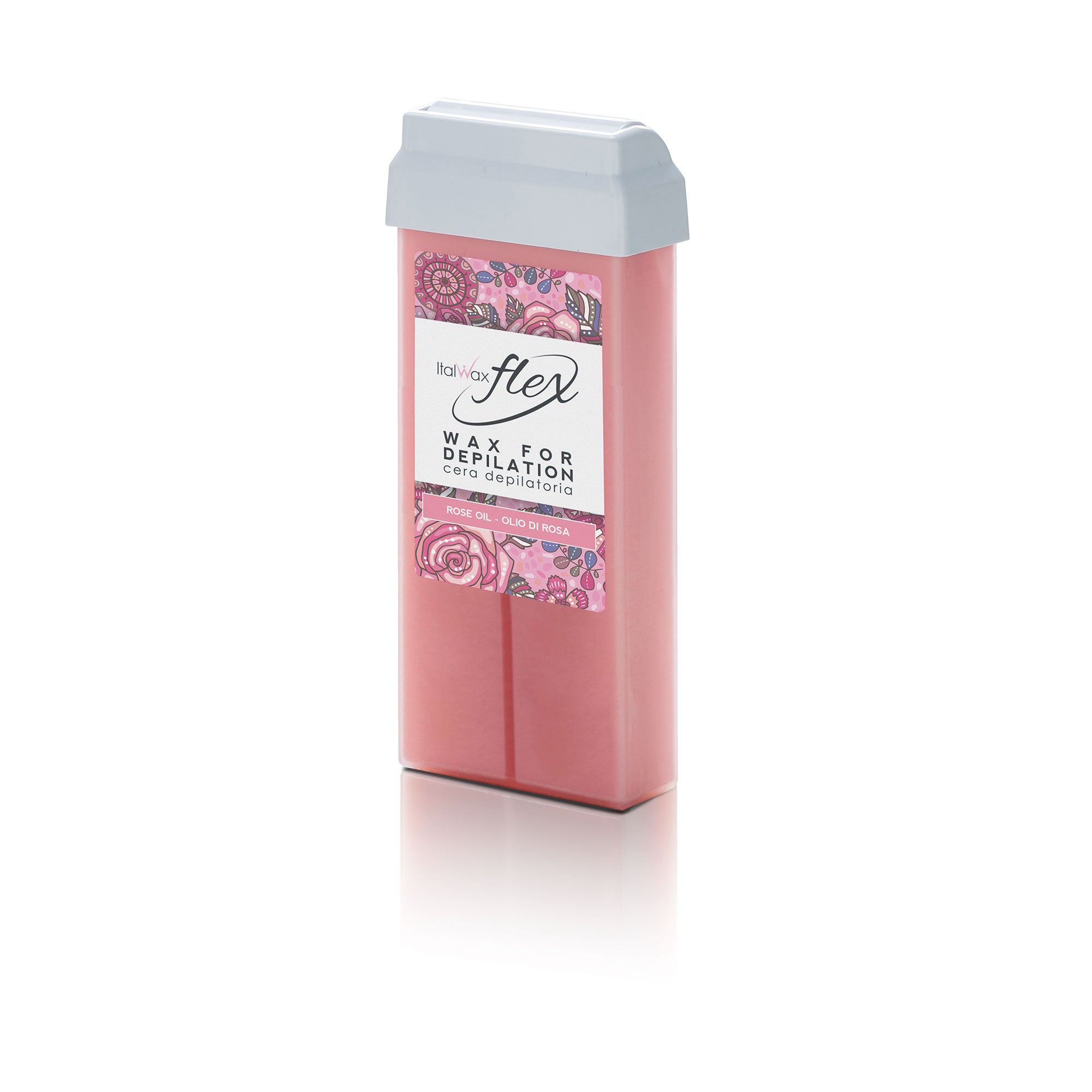 ItalWax Cire dépilatoire en cartouche FLEX - ROSE OIL* 100 ml