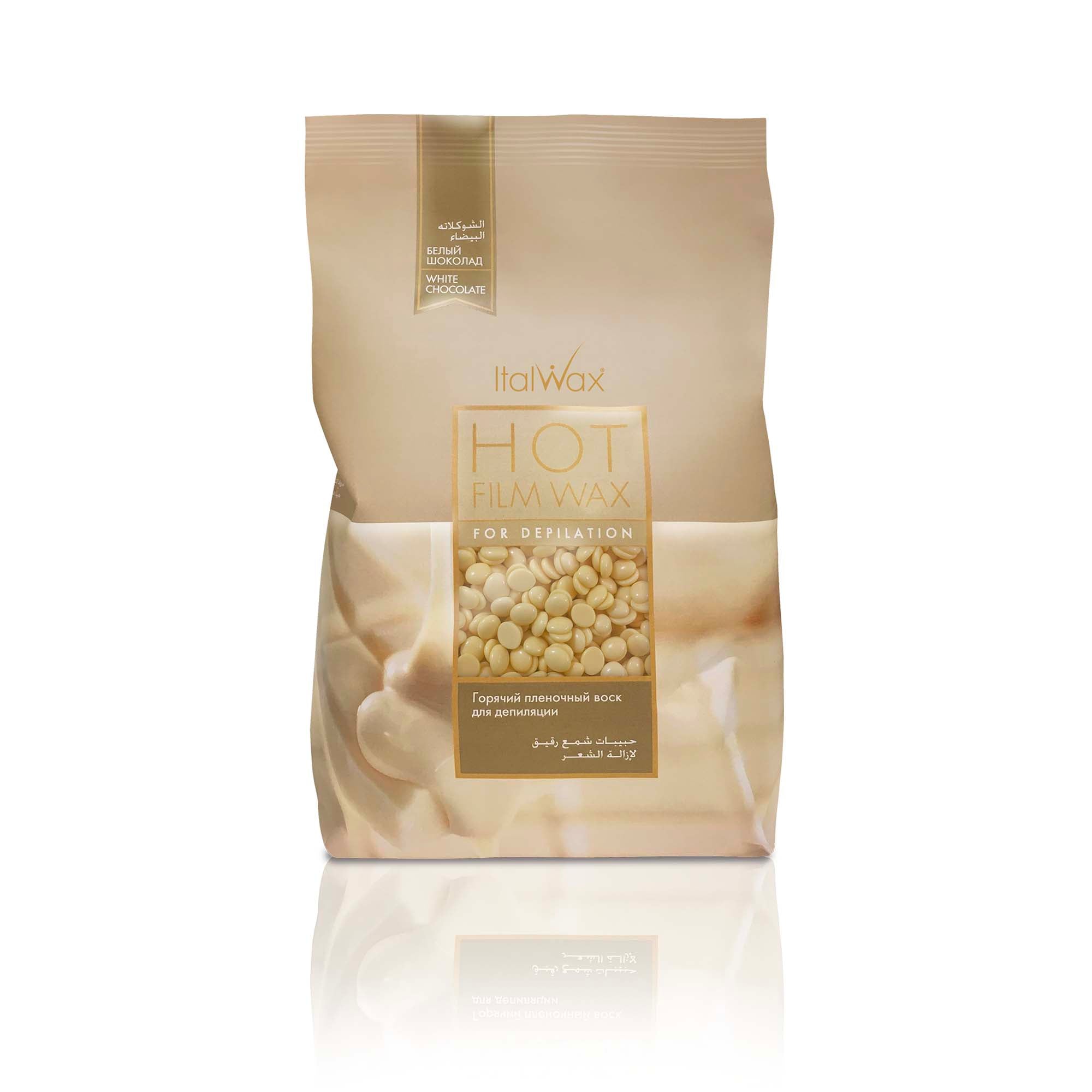 ItalWax HOT FILM WAX - WHITE CHOCOLATE 1 kg