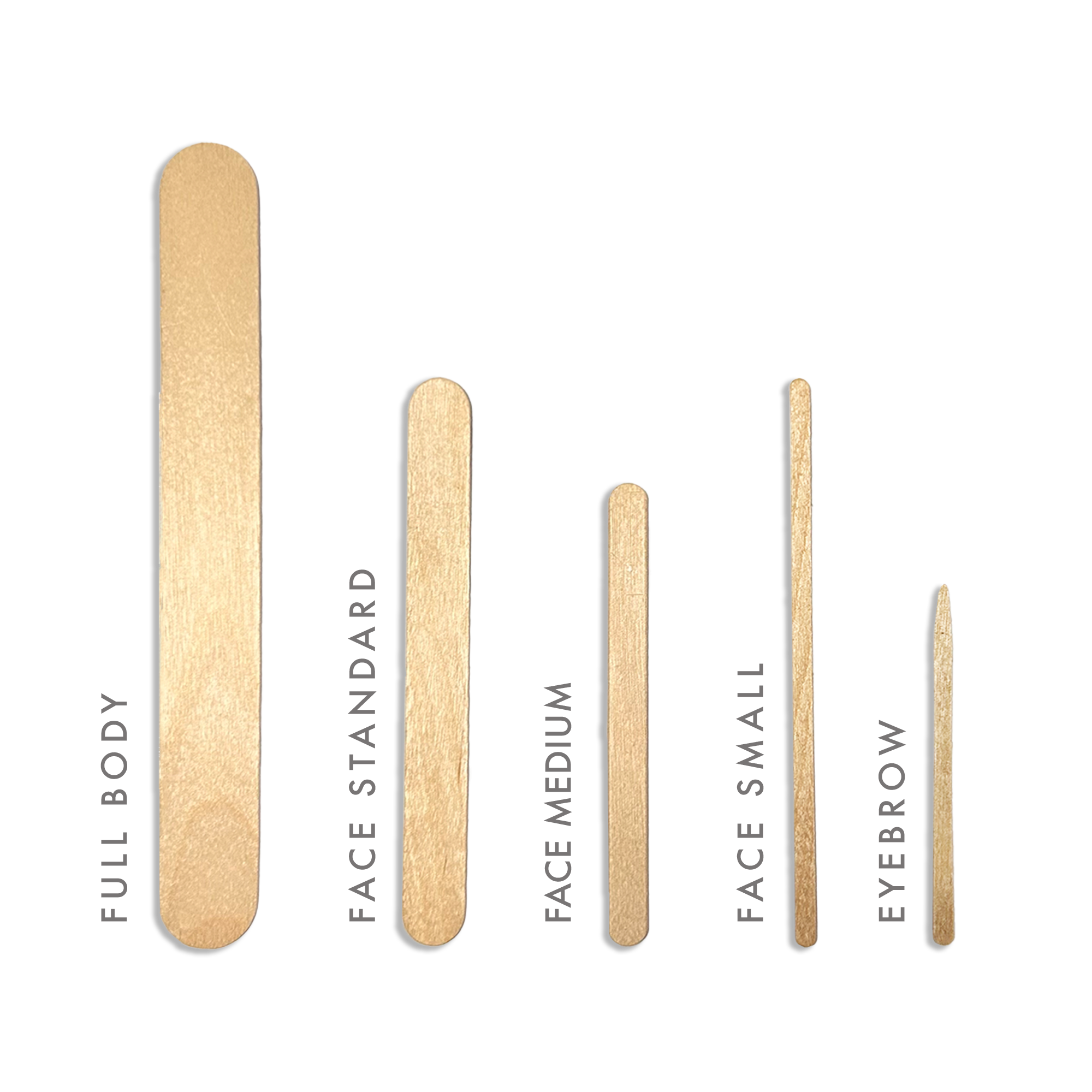 Italwax Wooden spatulas for waxing Full Body, 200x24x1,6 mm, 60 pcs.