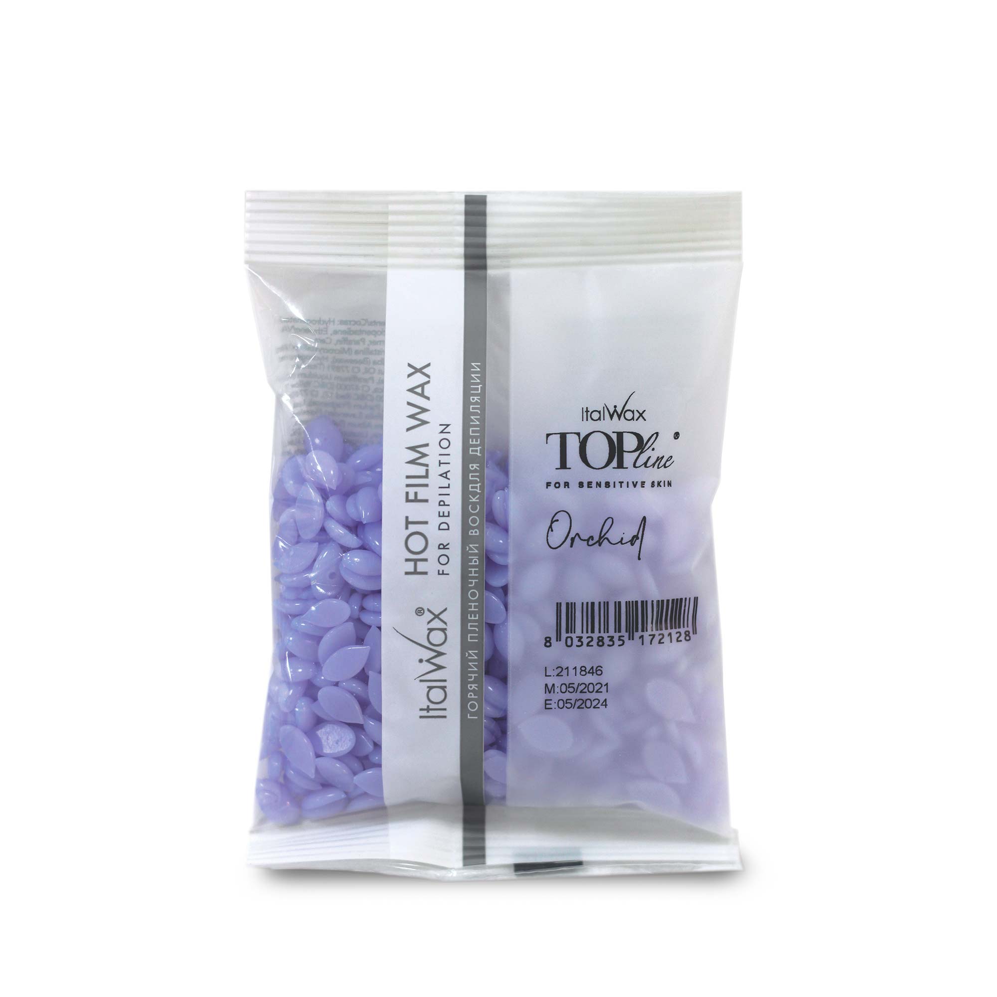 ItalWax TOPline Hot Film Wax Granules - ORCHID 100 g
