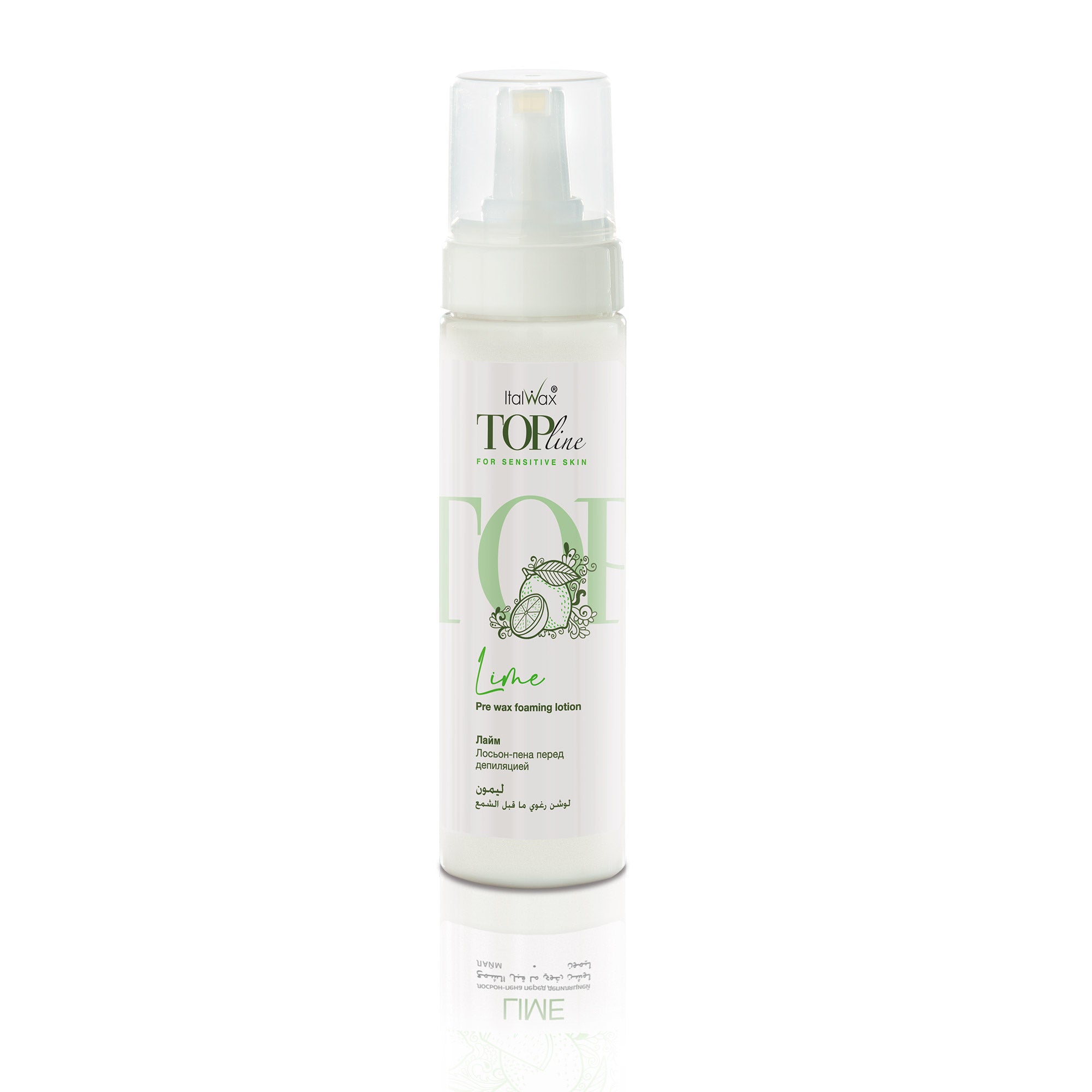 ItalWax TOPline Lotion moussante pré-épilation au citron vert (Lime) 200 ml