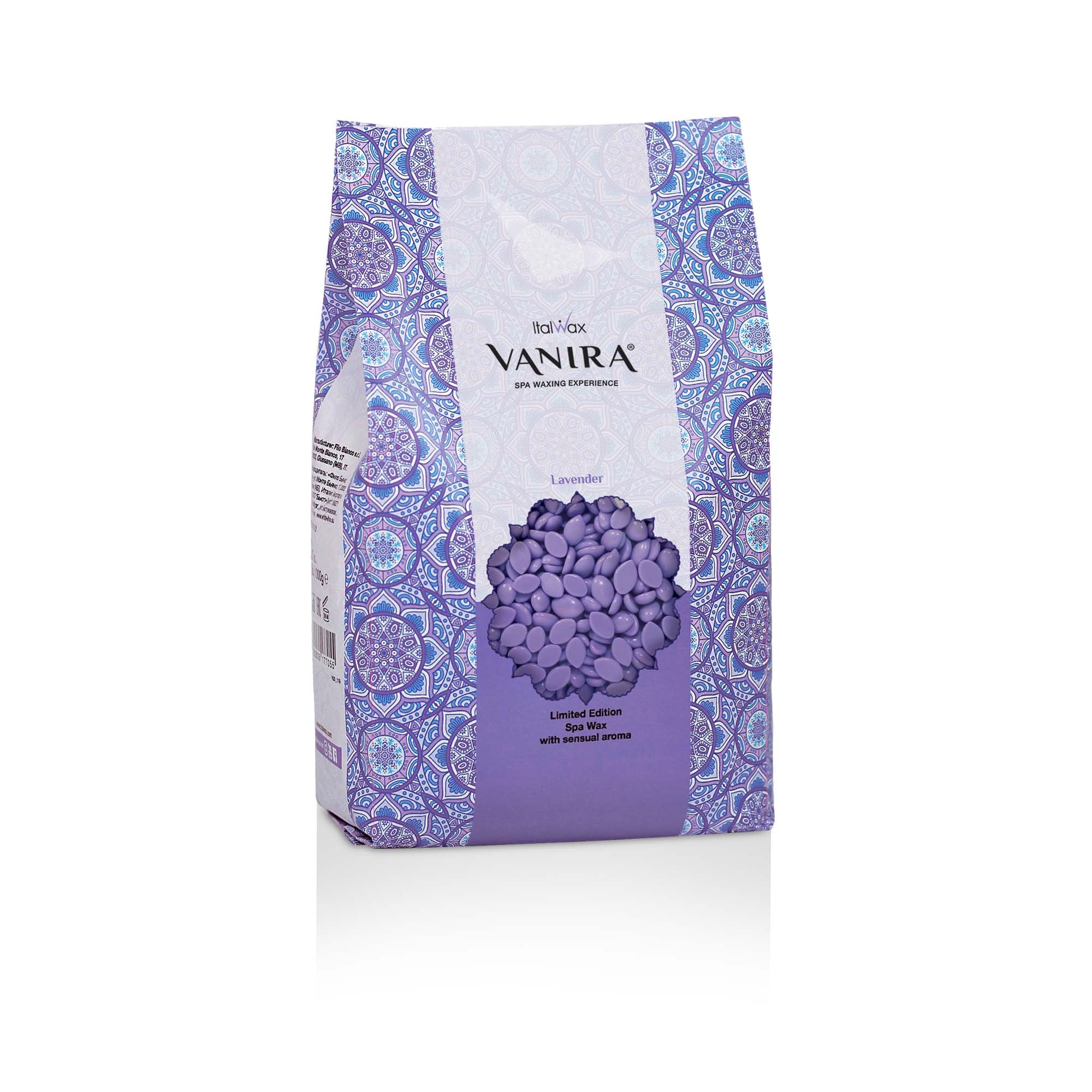 ItalWax VANIRA film wax, LAVENDER 1 kg