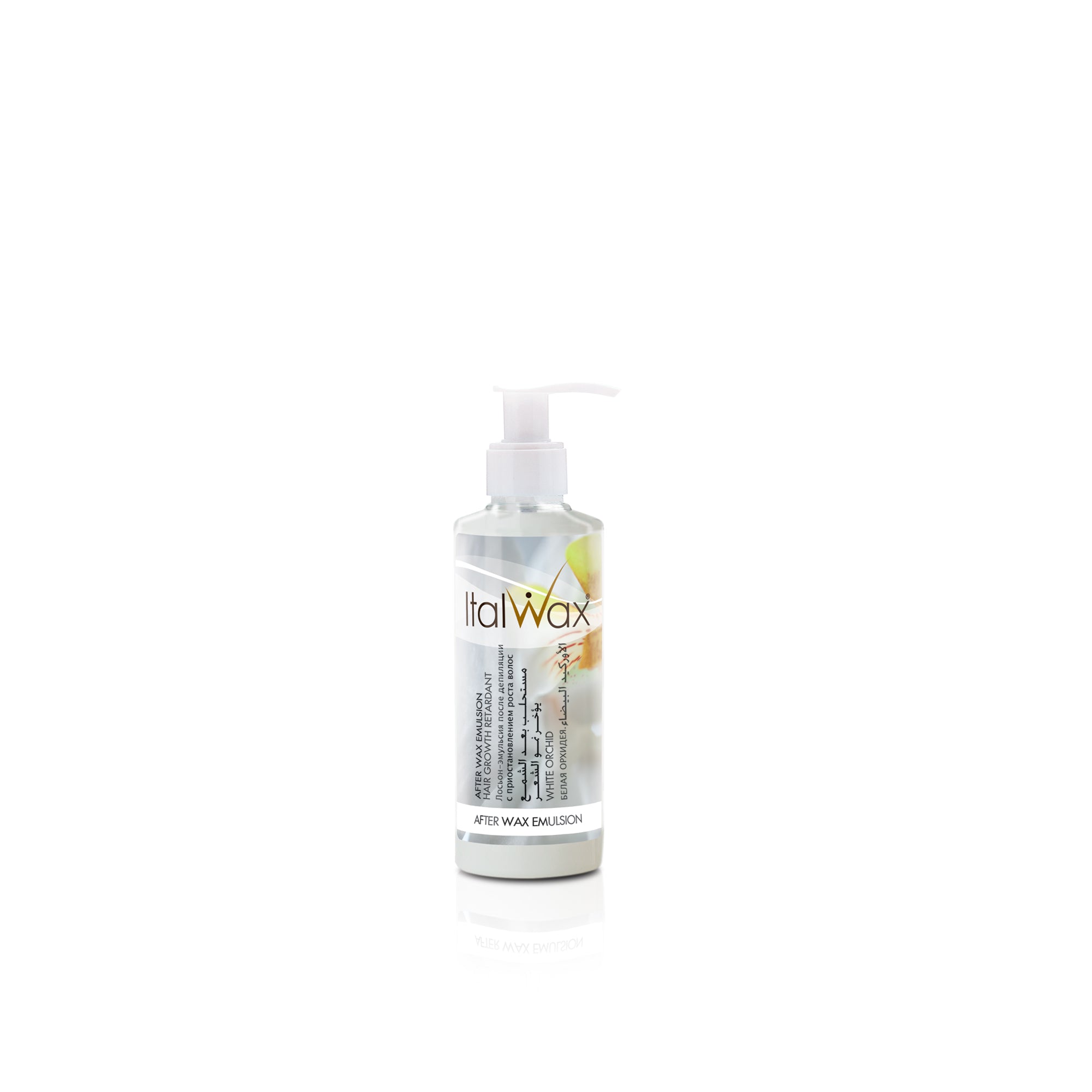 ItalWax AFTER WAX EMULTION Émulsion post-épilation à l'orchidée blanche, 100 ml