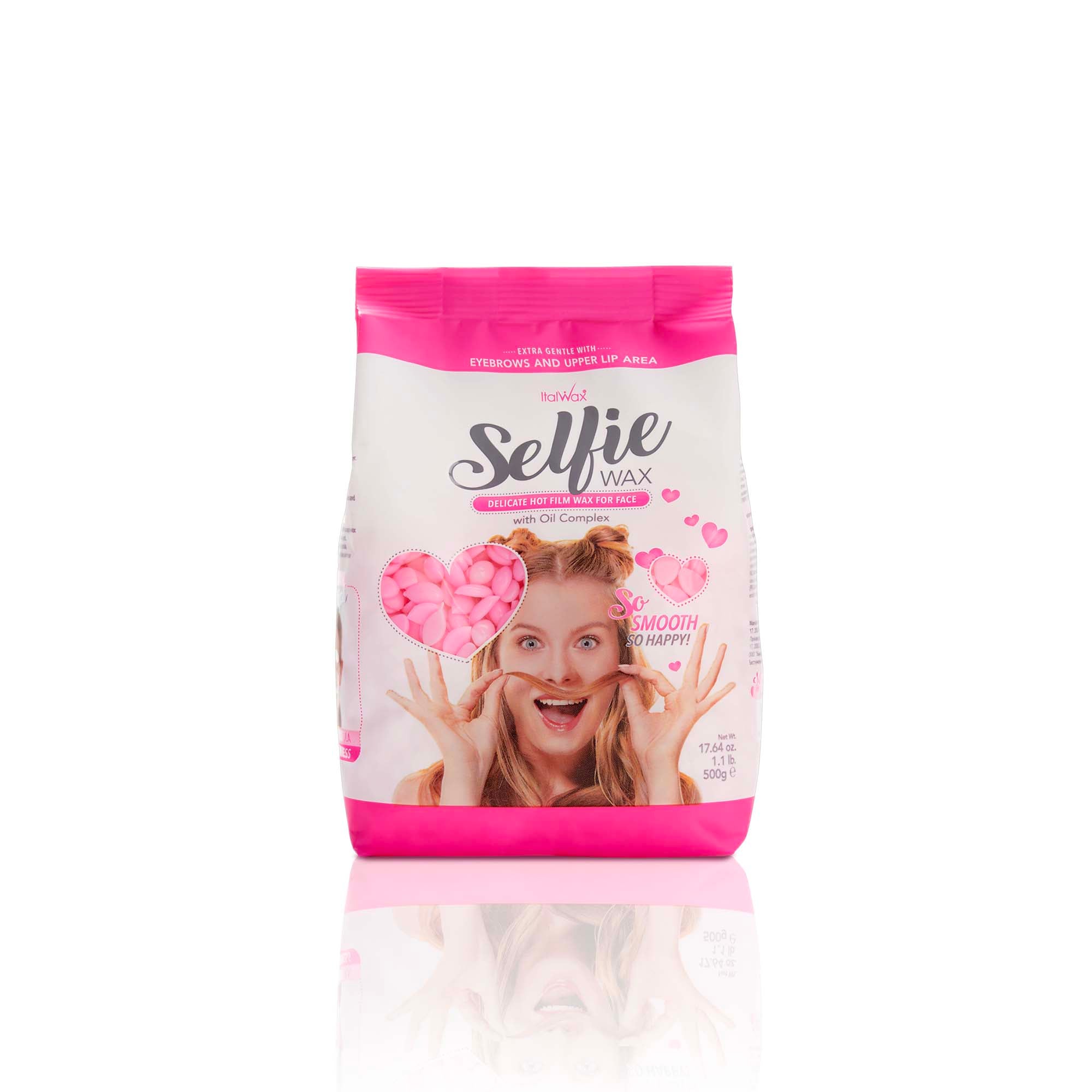 ItalWax Selfie Wax Facial Strip Wax 500 g