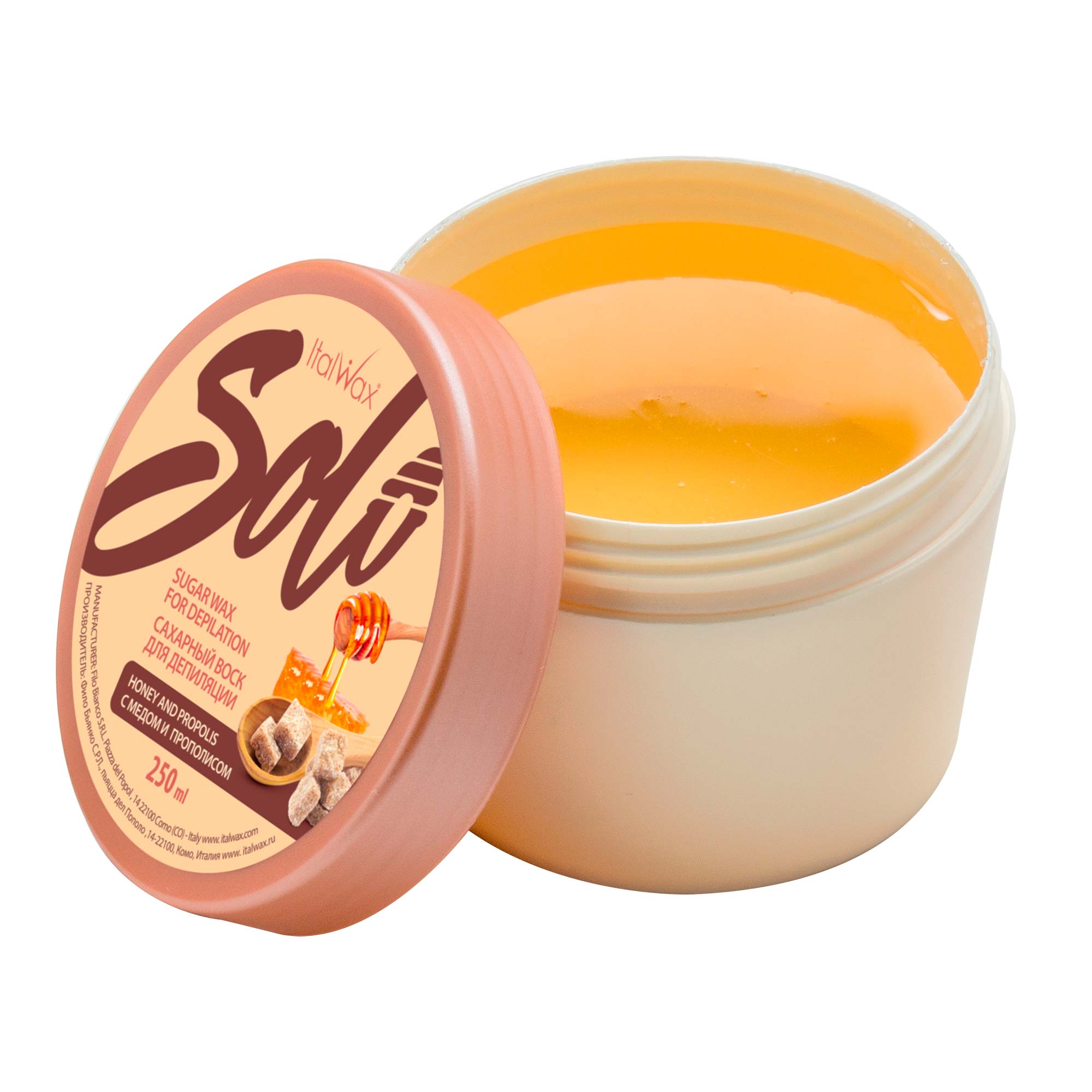 ItalWax SOLO Pâte de sucre au miel et à la propolis, 250 ml