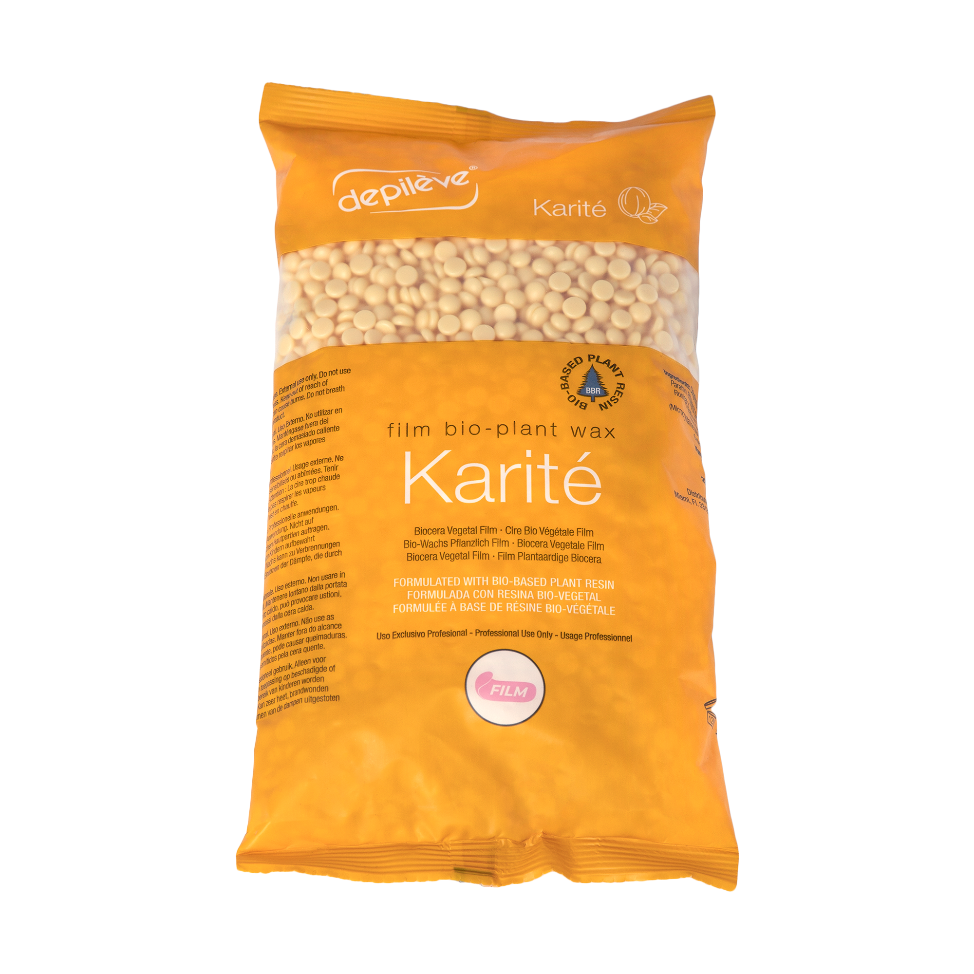Depileve KARITE (BEURRE DE KARITÉ) Cire en granulés 500 g