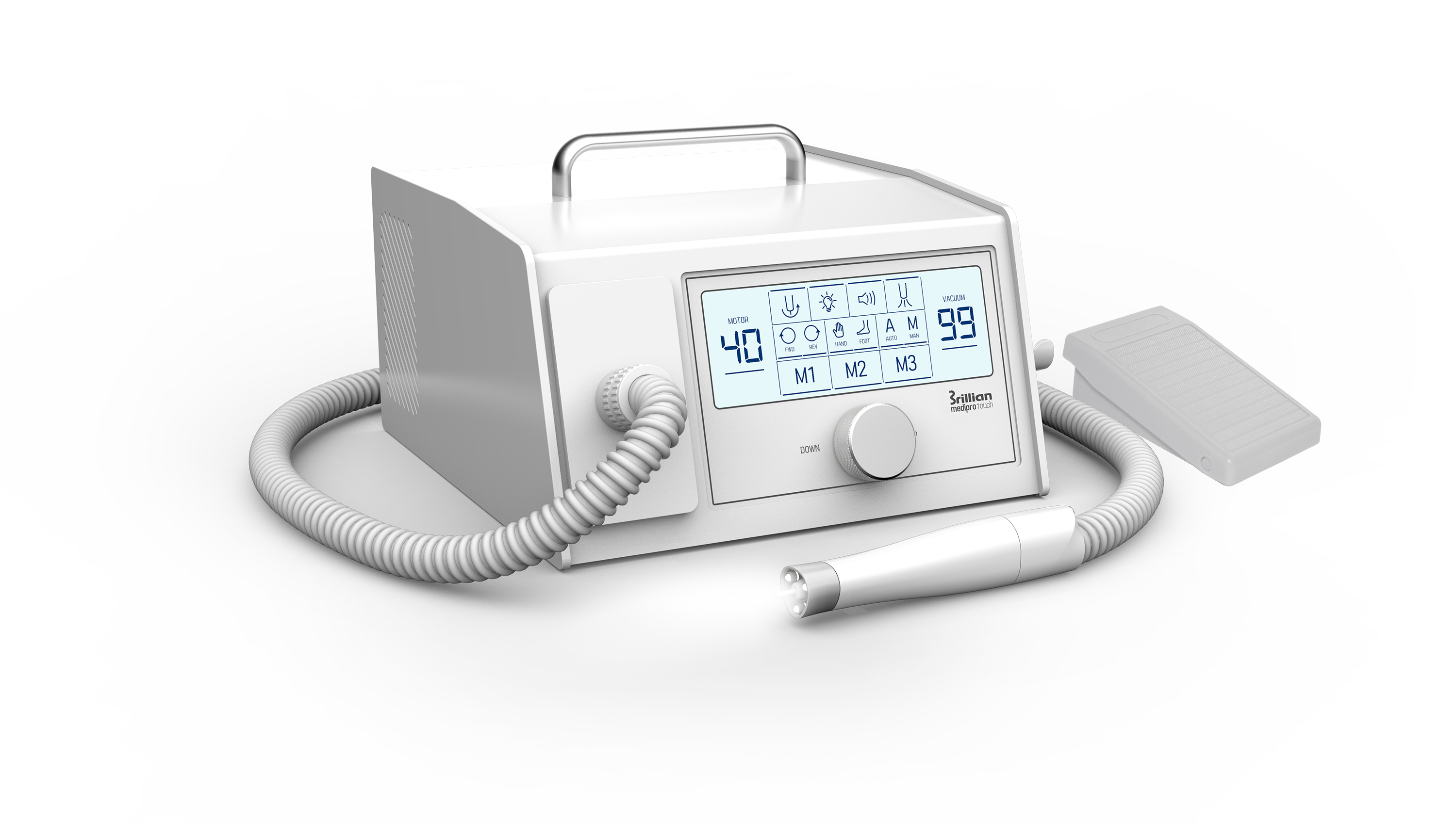 STRONG Pedicure machine MediPro (CMDV5) TOUCH + HMD04 (40,000 rpm)