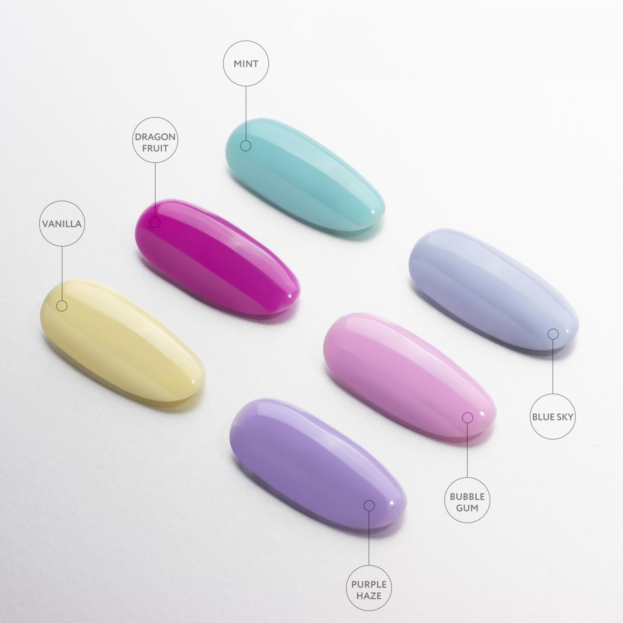 Gel de base coloré KODI, Menthe 7 ml