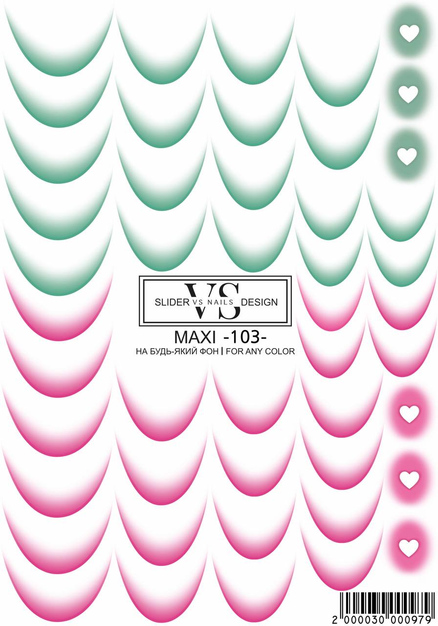 VS NAILS Sliders Maxi n° 103