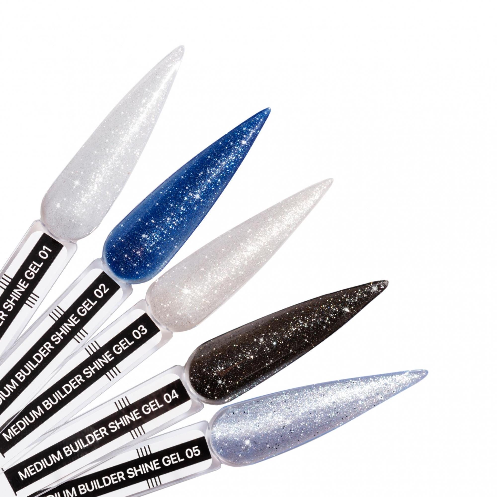 Gel brillant KODI Medium Builder Shine 03, 30 g.