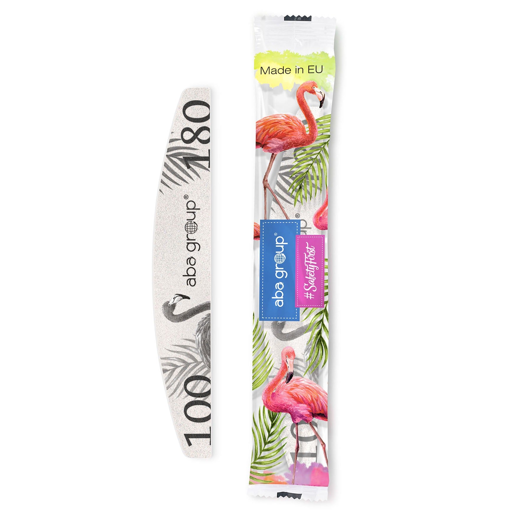 Lime à ongles ABA demi-lune 100/180 - 1 pièce