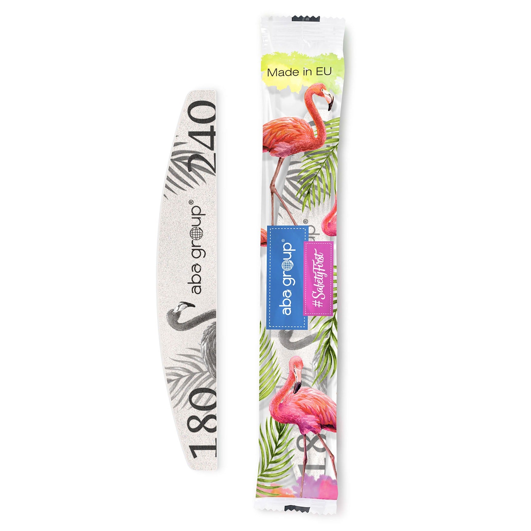 Lime à ongles ABA demi-lune 180/240 - 1 pièce