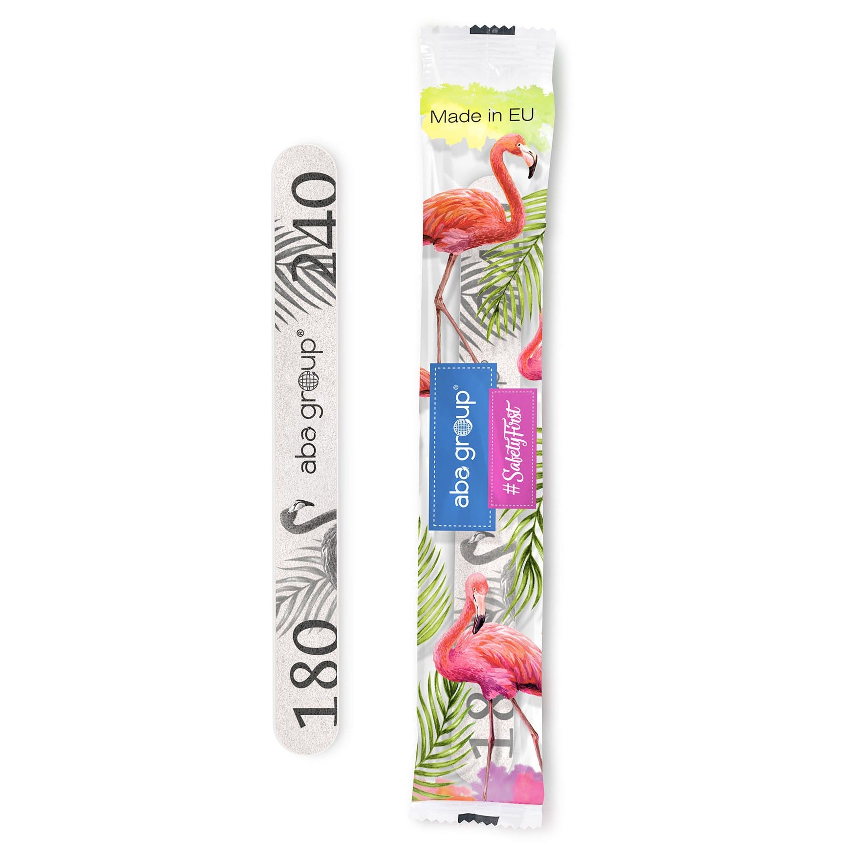 Lime à ongles ABA droite 180/240 - 1 pièce