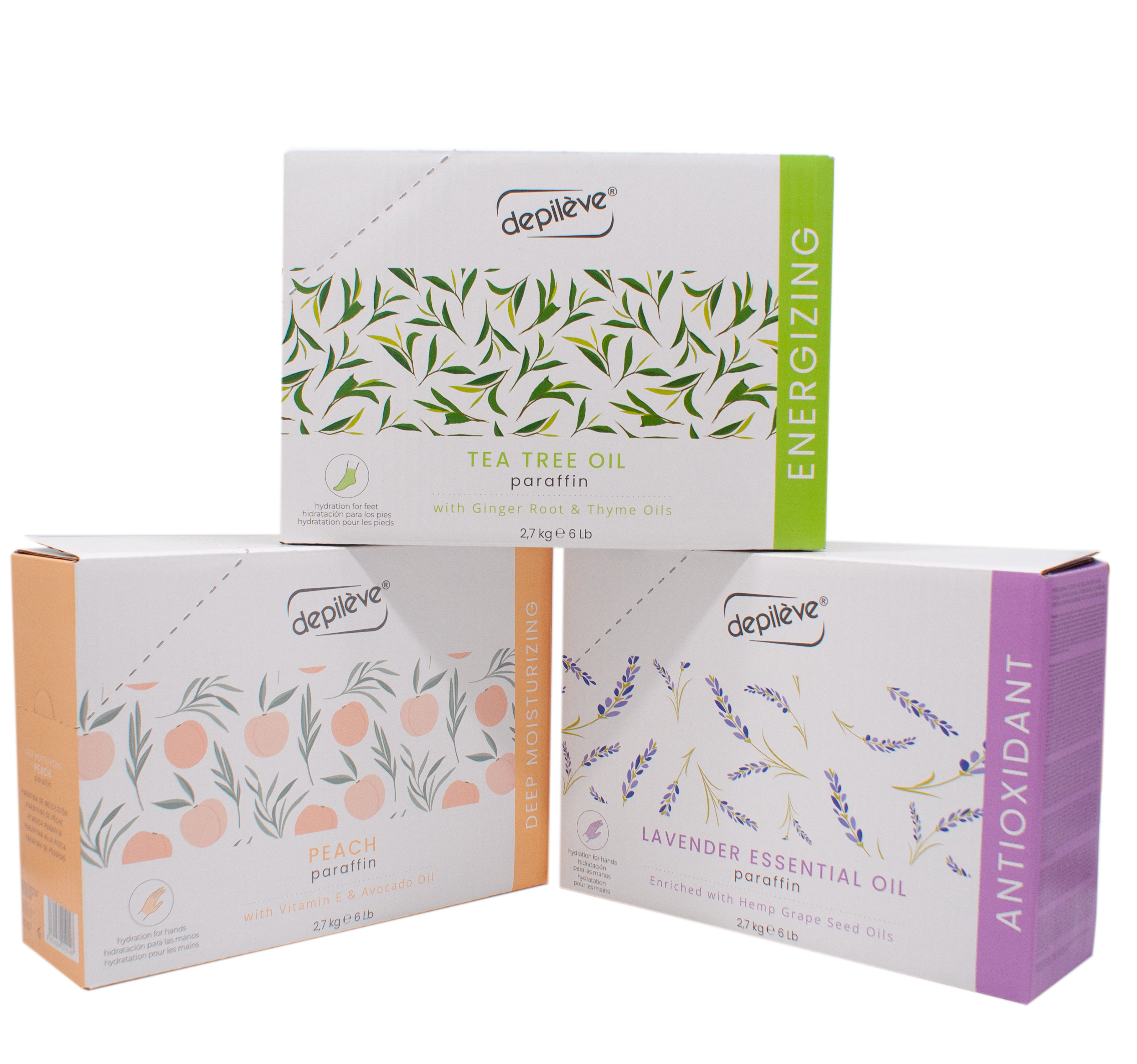 Depileve Paraffine HUILE ESSENTIELLE DE LAVANDE - ANTIOXYDANT 350 g
