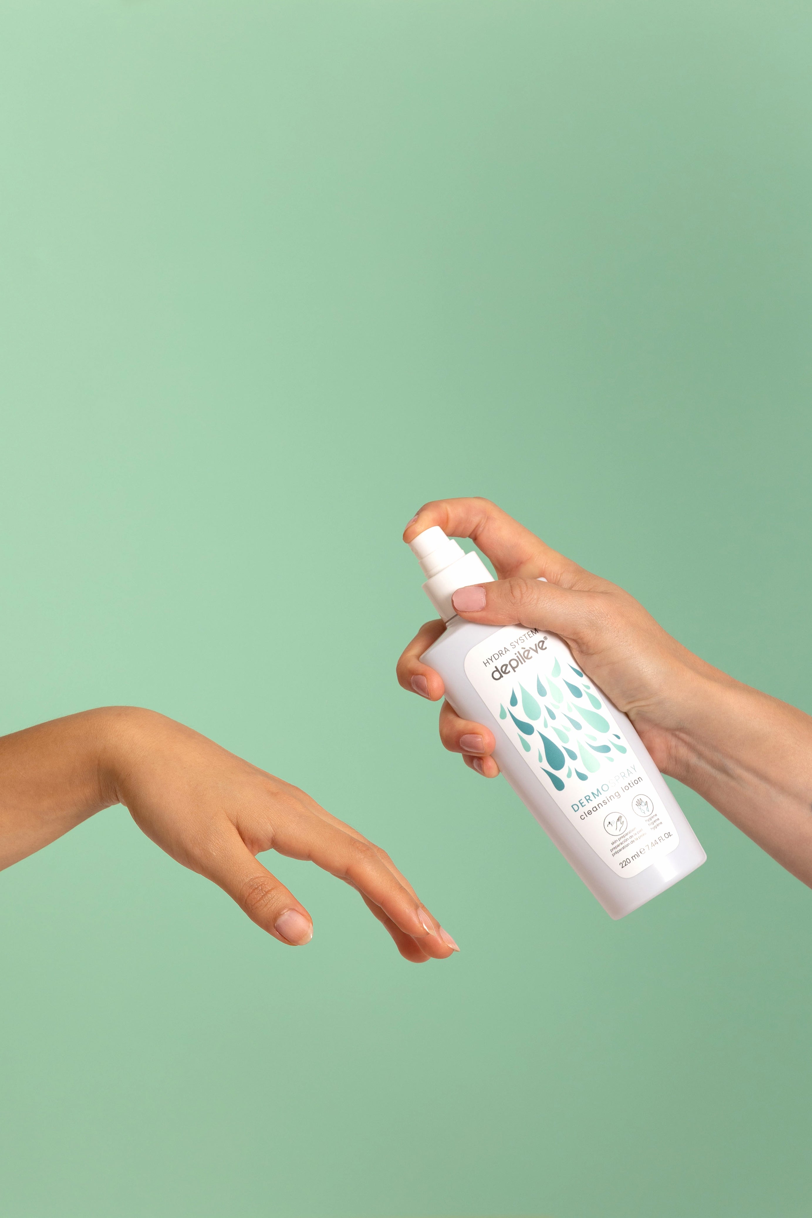 Depileve DERMO SPRAY Spray nettoyant antiseptique 220 ml