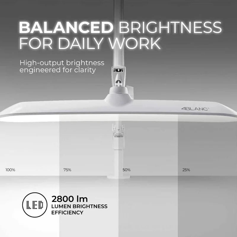 4BLANC Penn™ Versatile Professional Eye-Caring LED Lamp – lampe de table professionnelle LED avec protection des yeux