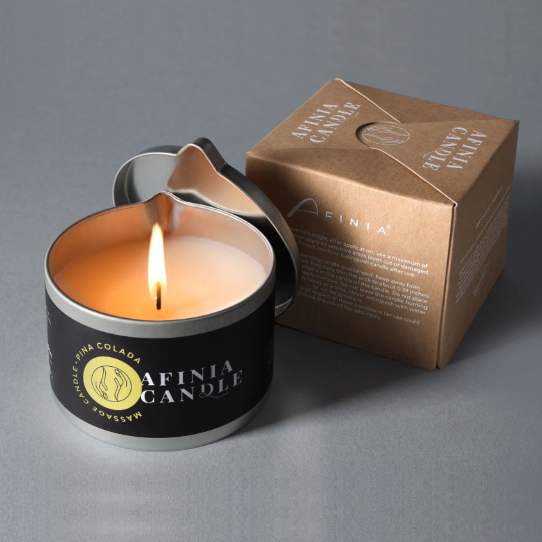 Afinia Pina Colada Aromatic Massage Candle, 150 g