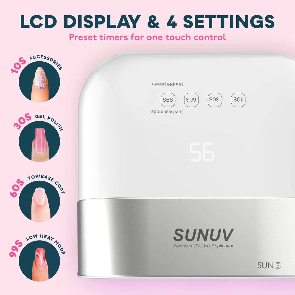 SUN3 UV/LED table lamp with Smart 2.0 function