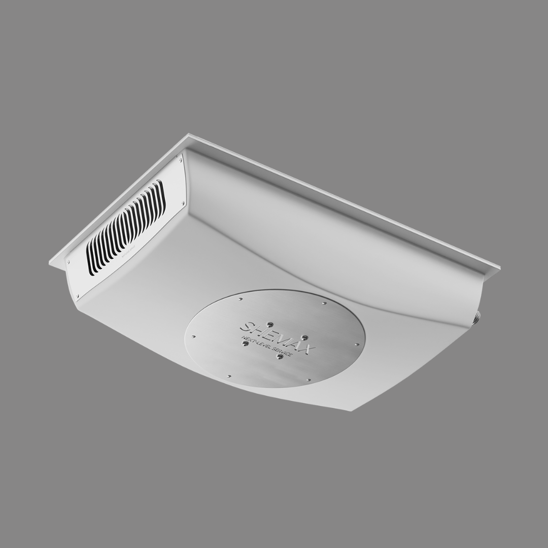 SheMax Smart V-PRO Blanc : aspirateur de poussière professionnel encastrable pour manucure