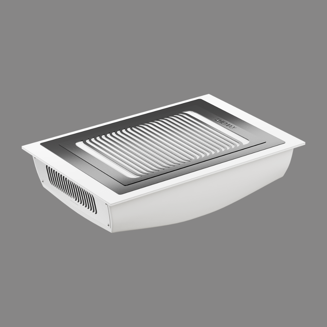 SheMax Smart V-PRO Blanc : aspirateur de poussière professionnel encastrable pour manucure