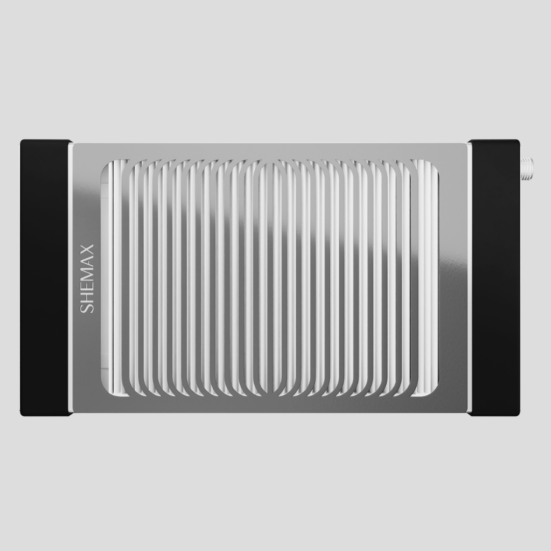 SheMax Style PRO Noir - Aspirateur de poussière professionnel pour manucure