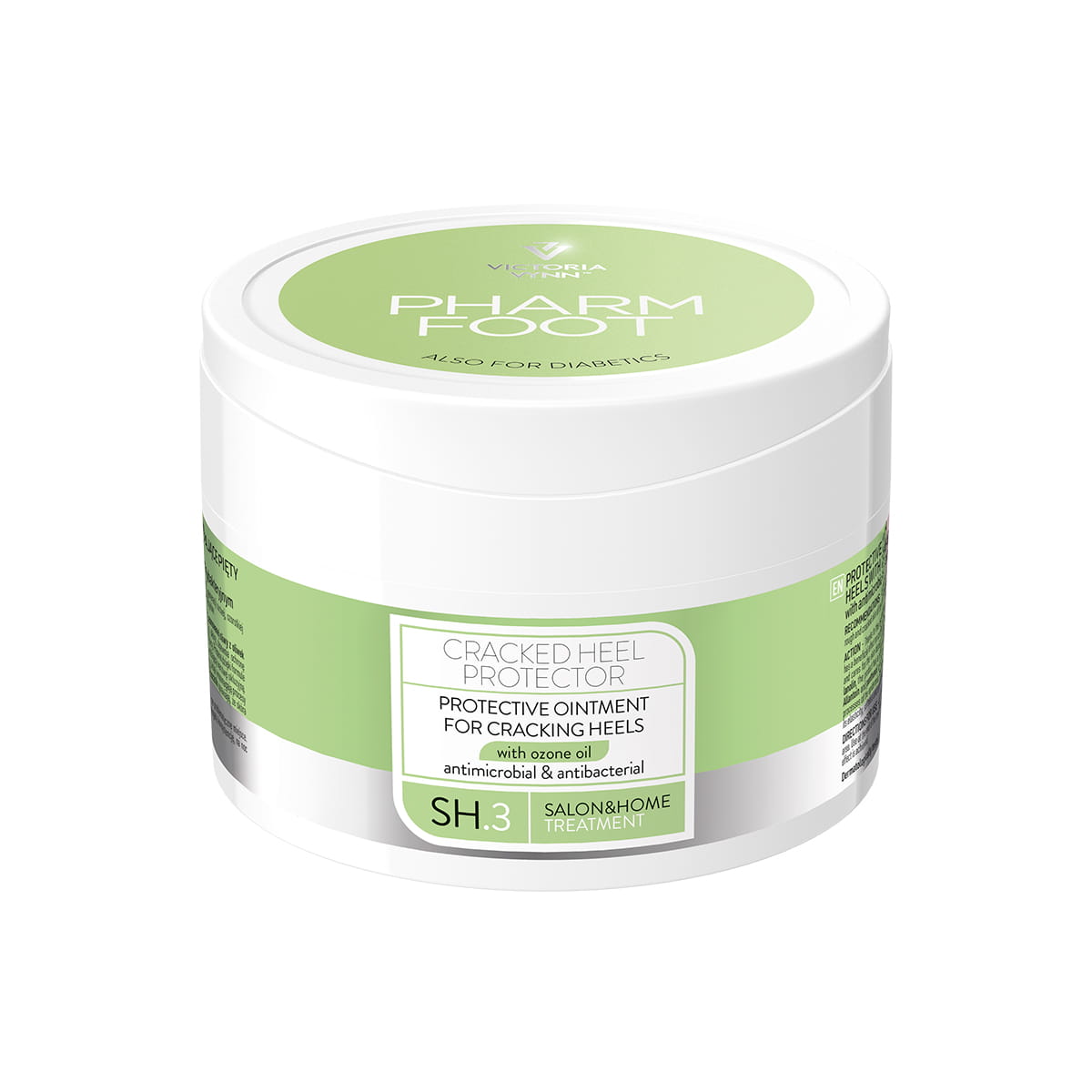 PHARM FOOT Pommade pour les pieds gercés à l'huile d'ozone, CRACKED HEEL PROTECTOR 200 ml