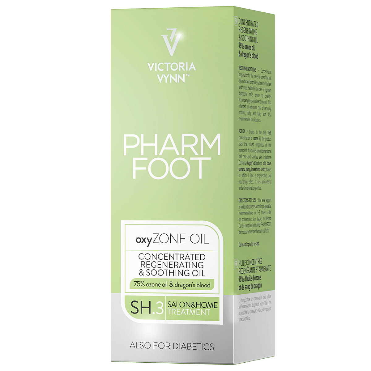 PHARM FOOT : huile concentrée régénérante et apaisante oxyZONE OIL, 15 ml