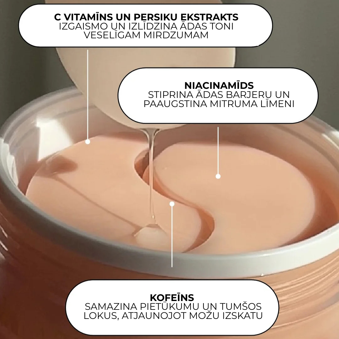 XLASH Awakening Eye Gels - patchs hydrogel, 60 pièces