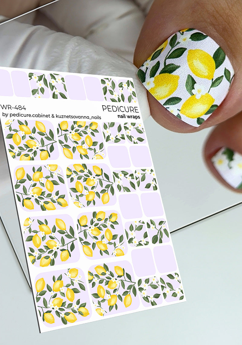 Pedicure cabinet pedicure nail wraps [WR-484]
