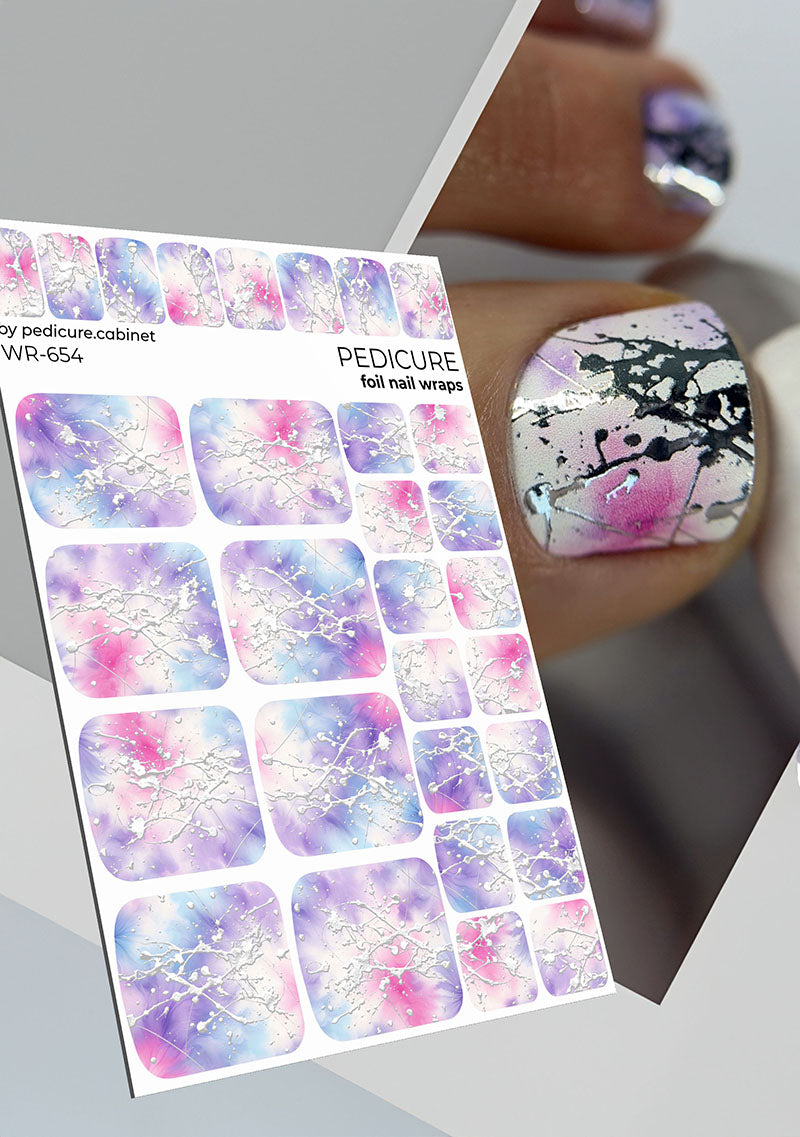 Pedicure cabinet pedicure nail wraps [WR-654]