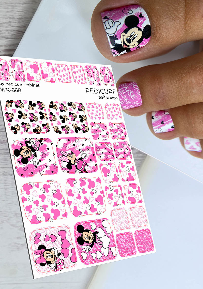 Pedicure cabinet pedicure nail wraps [WR-668]