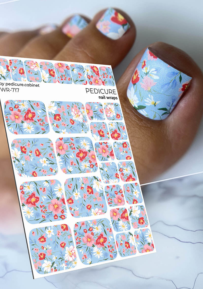 Pedicure cabinet pedicure nail wraps [WR-717]