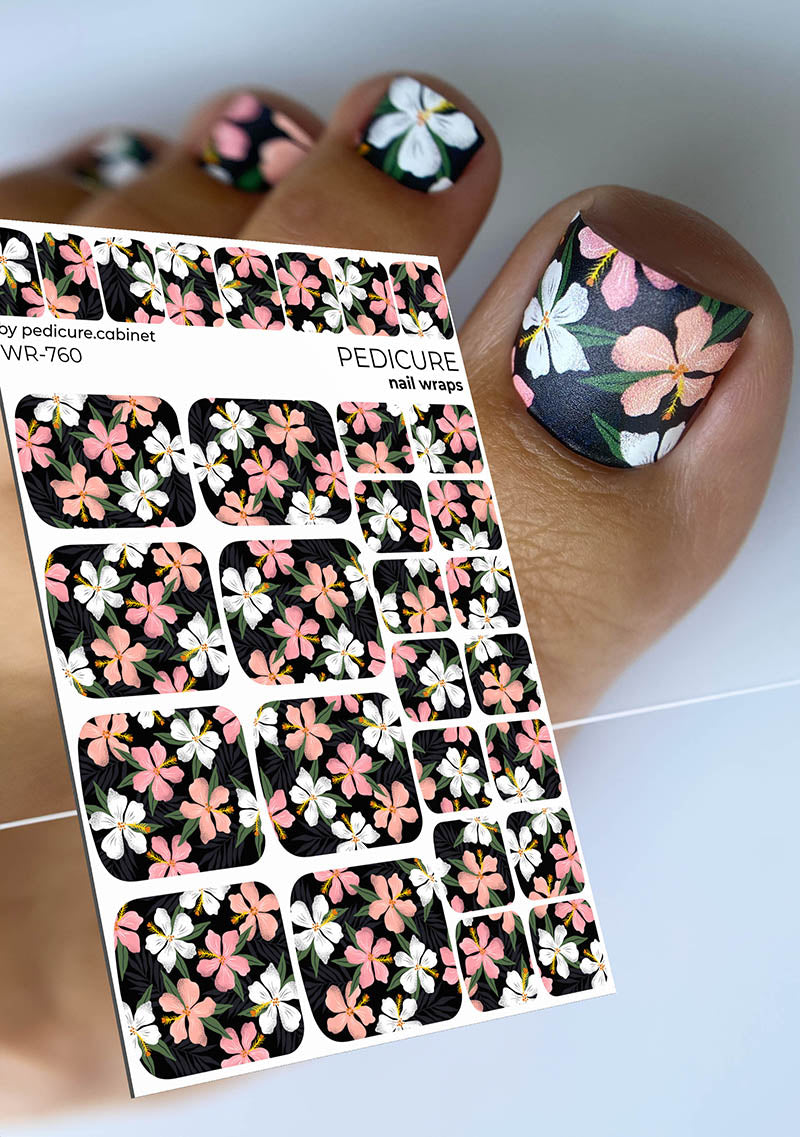 Pedicure cabinet pedicure nail wraps [WR-760]