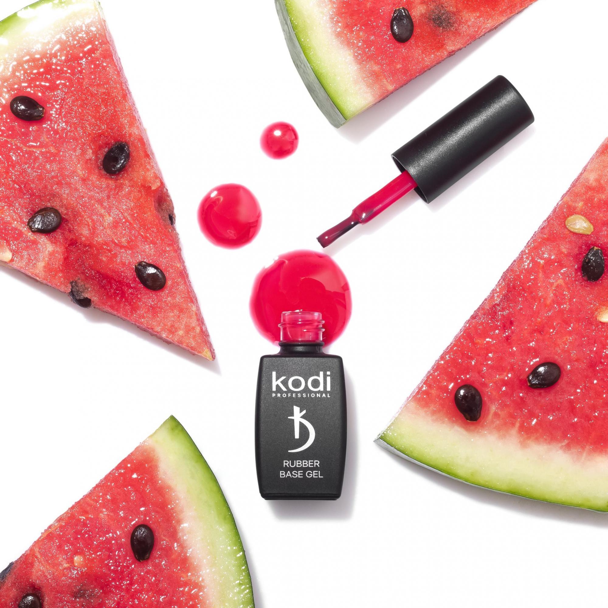 Gel de base coloré KODI, Pastèque 7 ml