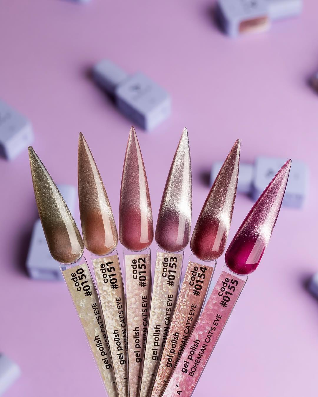 0148 Vernis gel coloré Collection Bohemian Cat Eye 12 ml