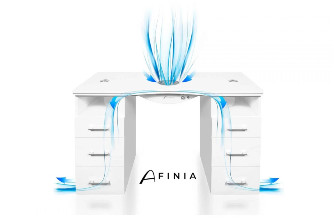 Table de manucure Afinia Prestige