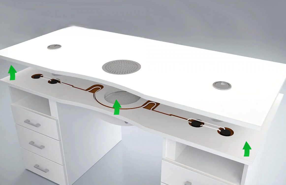 Table de manucure Afinia Prestige