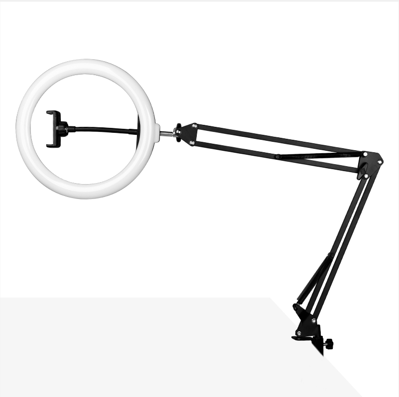 Lampe de table LED de maquillage à visser, 8 W, diamètre 10 cm