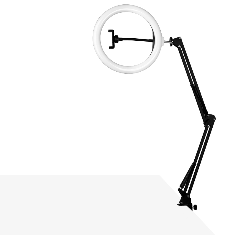 Lampe de table LED de maquillage à visser, 8 W, diamètre 10 cm