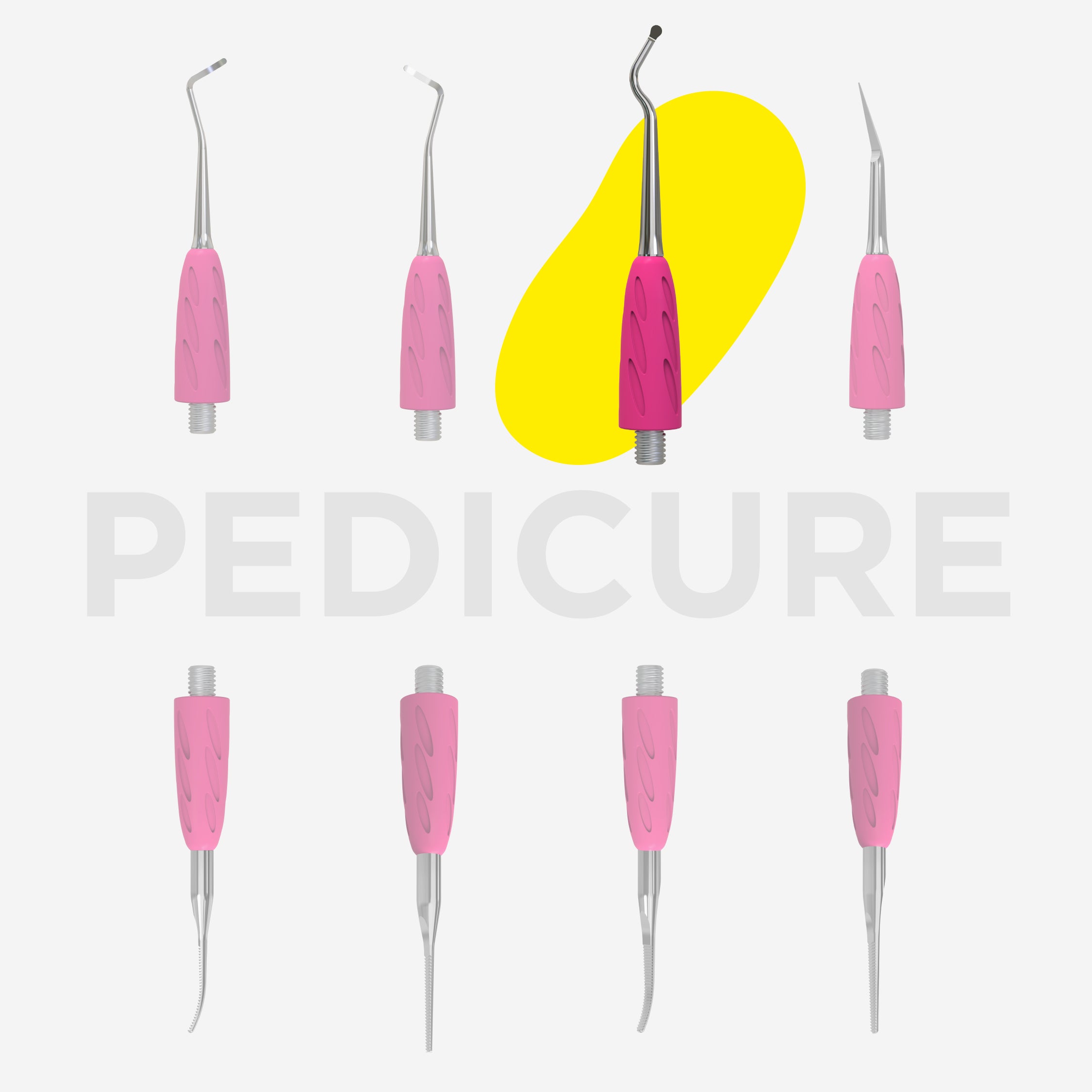 STALEKS Combo UNIQ 33, lame de curette (demi-lune) [WPPQ-33]